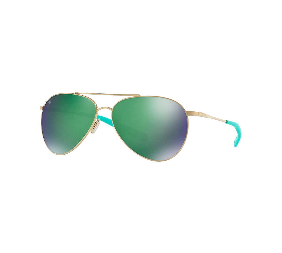 Costa Del Mar Women's Polarized Sunglasses, Piper In Gold,green Mirror