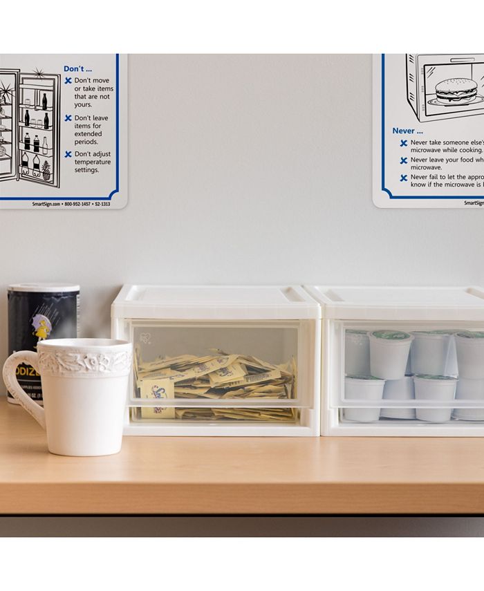 IRIS USA Iris Small 2 Pack Stacking Drawer - Macy's