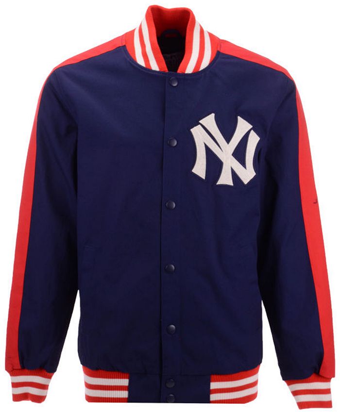 G-III Sports Men's New York Yankees Slugger Varsity Jacket - Macy's