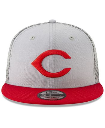 New Era Cincinnati Reds Coop All Day Mesh Back 9FIFTY Snapback Cap - Macy's