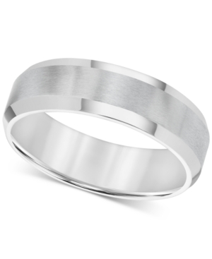 image of Triton Men-s Stainless Steel Ring, Smooth Comfort Fit Wedding Band