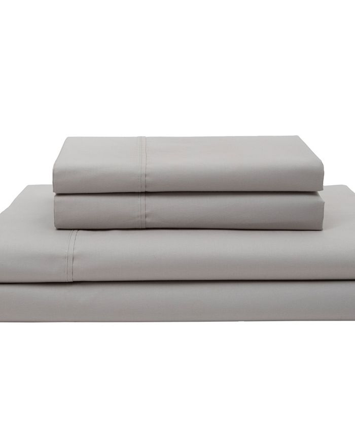 Elite Home Cotton Percale Full Sheet Set Macy's
