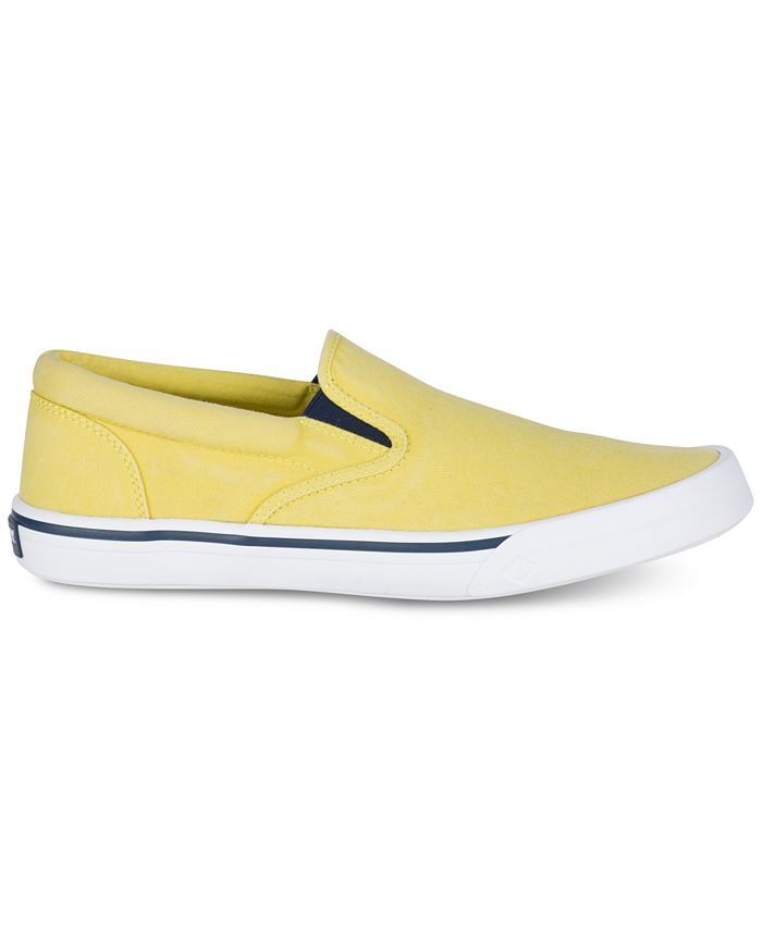 SPERRY Bahama Striper II Cvo SW Herren Leinen-Sneaker mit Wave-Siping-Technologie in