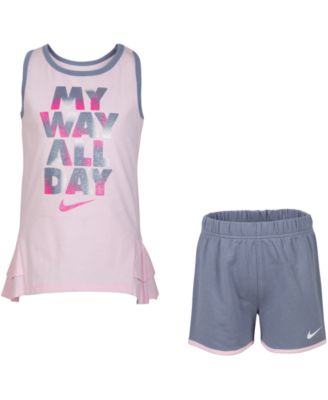 nike tank top and shorts set