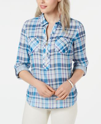 macy's tommy hilfiger women's shirts