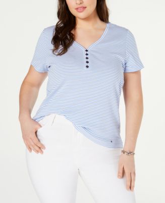 macy's tommy hilfiger women's shirts