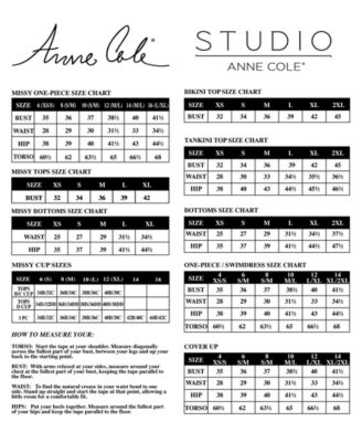 Anne Cole Live In Color Alex Bikini Bottoms