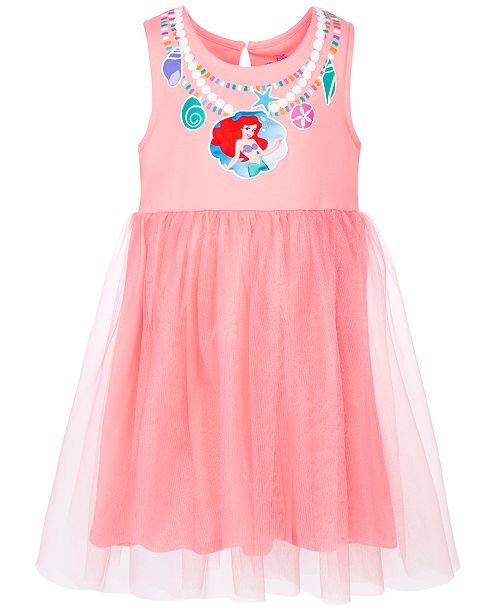 Disney Toddler Girls Bow Back Ariel Dress Created For Macy S