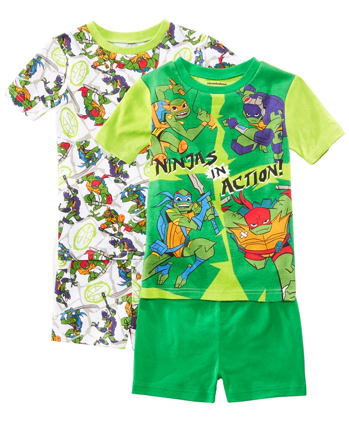 Ninja Turtles Teenage Mutant 2-Pc. Pajama Set, Little Boys & Big Boys -  Macy's