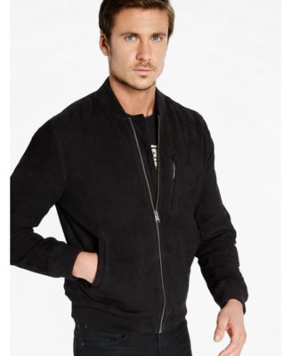lucky brand nubuck bomber jacket