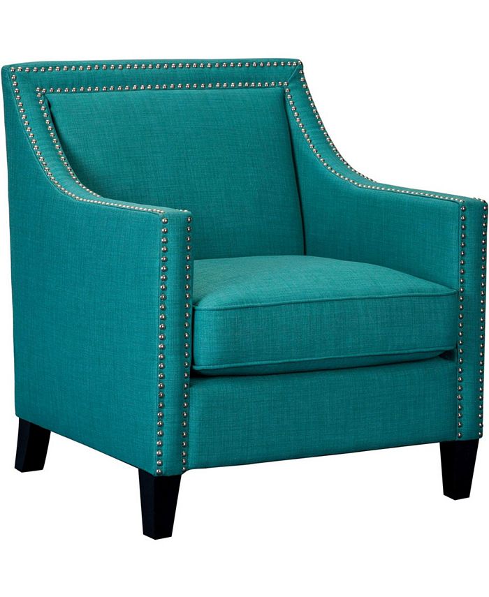 Hanover Bridgehampton Accent Chair with Nailhead Trim 35.5" x 29" x