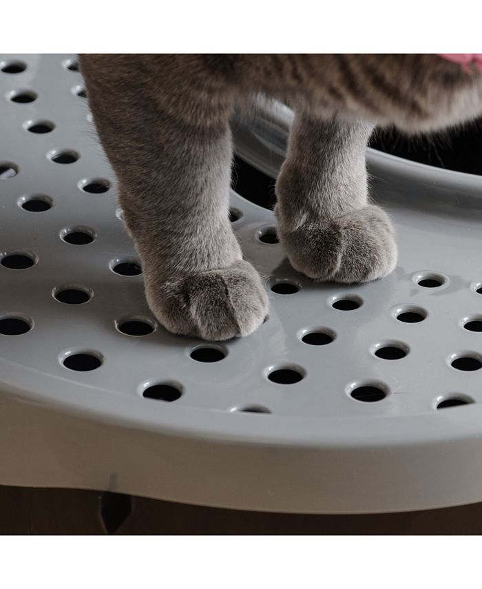 IRIS USA Top Entry Cat Litter Box with Scoop Macy's