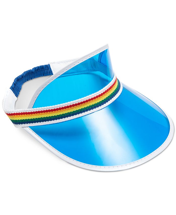 INC International Concepts INC Rainbow Ribbon Visor, Created for Macy's
