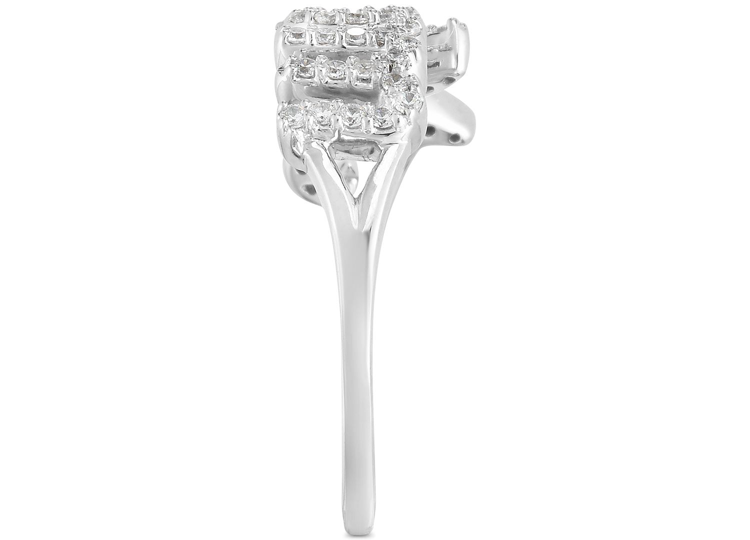 Diamond "Mom" Ring (1/4 ct. t.w.) in Sterling Silver