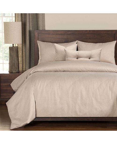 Pologear Camelhair Tan 6 Piece Cal King High End Duvet Set