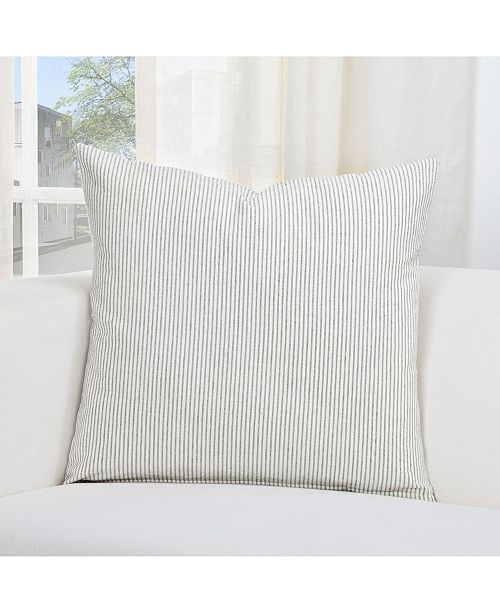 Siscovers Heritage Linen Farmhouse 26 Designer Euro Throw Pillow