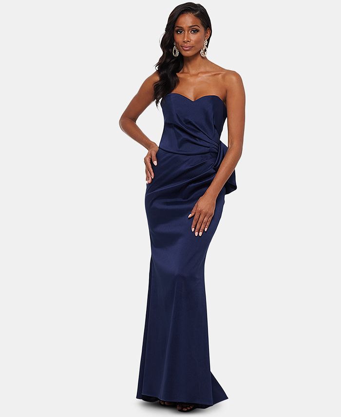 Xscape strapless dress top