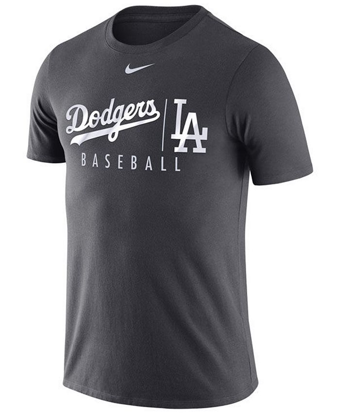 Nike Men's Los Angeles Dodgers Dri-FIT Practice T-Shirt - Macy's