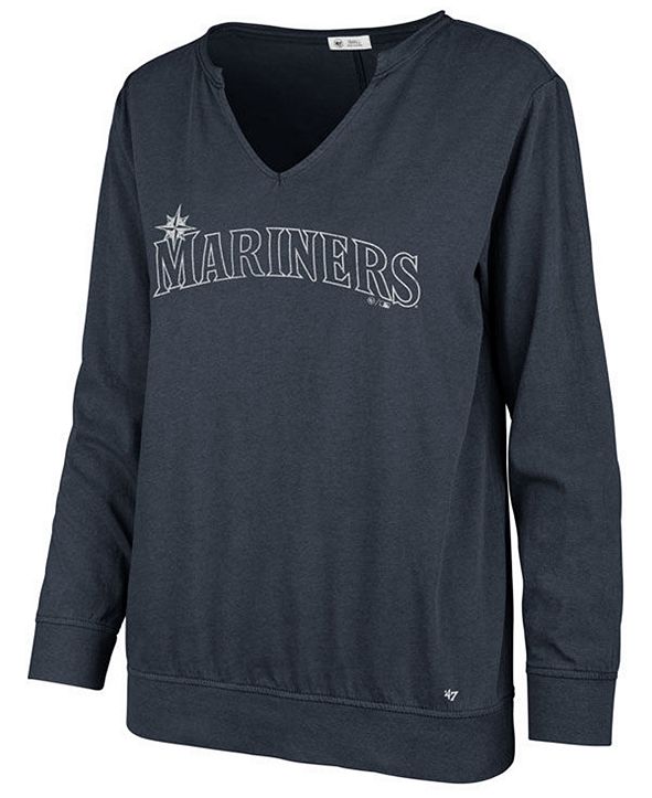 &#39;47 Brand Women&#39;s Seattle Mariners Gamma Long Sleeve T-Shirt & Reviews - Sports Fan Shop By Lids ...