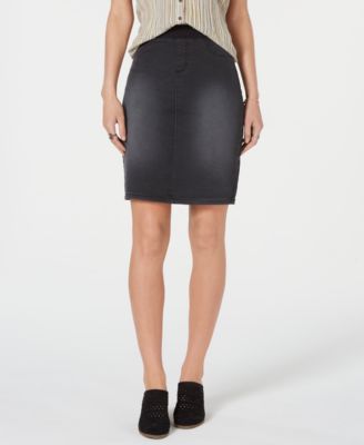 Style \u0026 Co Pull-On Denim Skirt, Created 