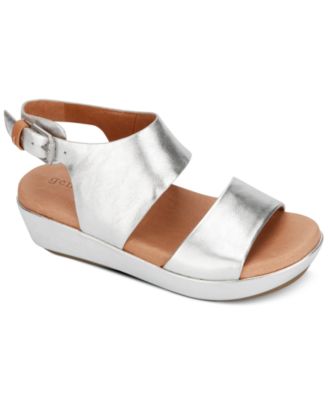 gentle souls lori leather platform sandals