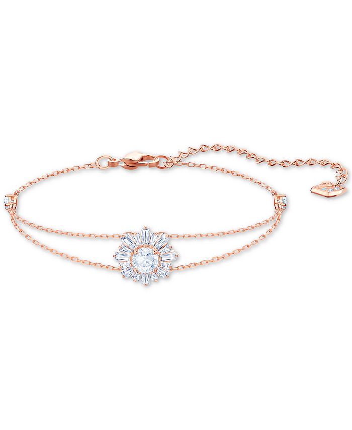 Swarovski Crystal Sunshine Link Bracelet - Macy's