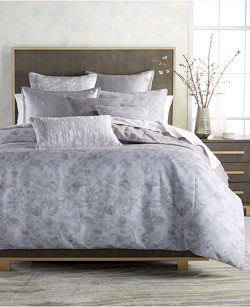 Hotel Collection Autumn Leaf Reversible King Duvet Cover Created