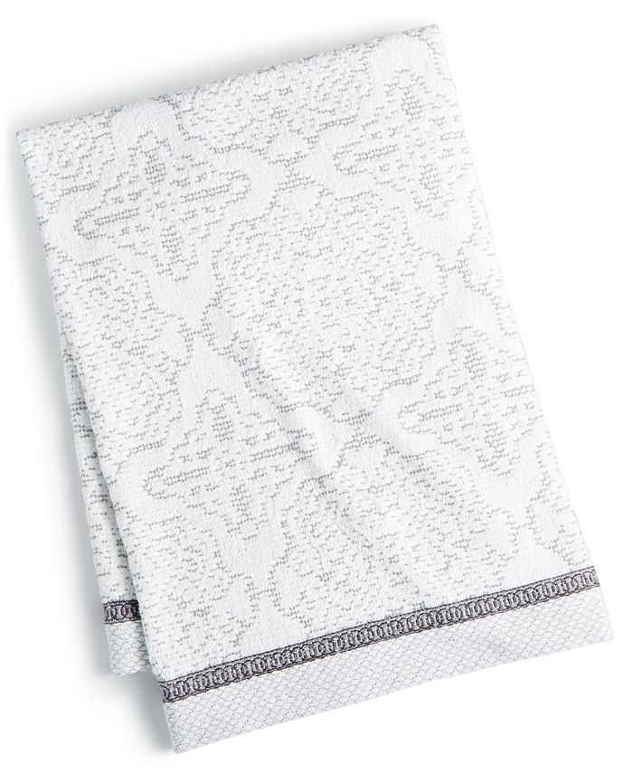 Mainstream International Inc. CLOSEOUT! Lace Damask Bath Towel Macy's