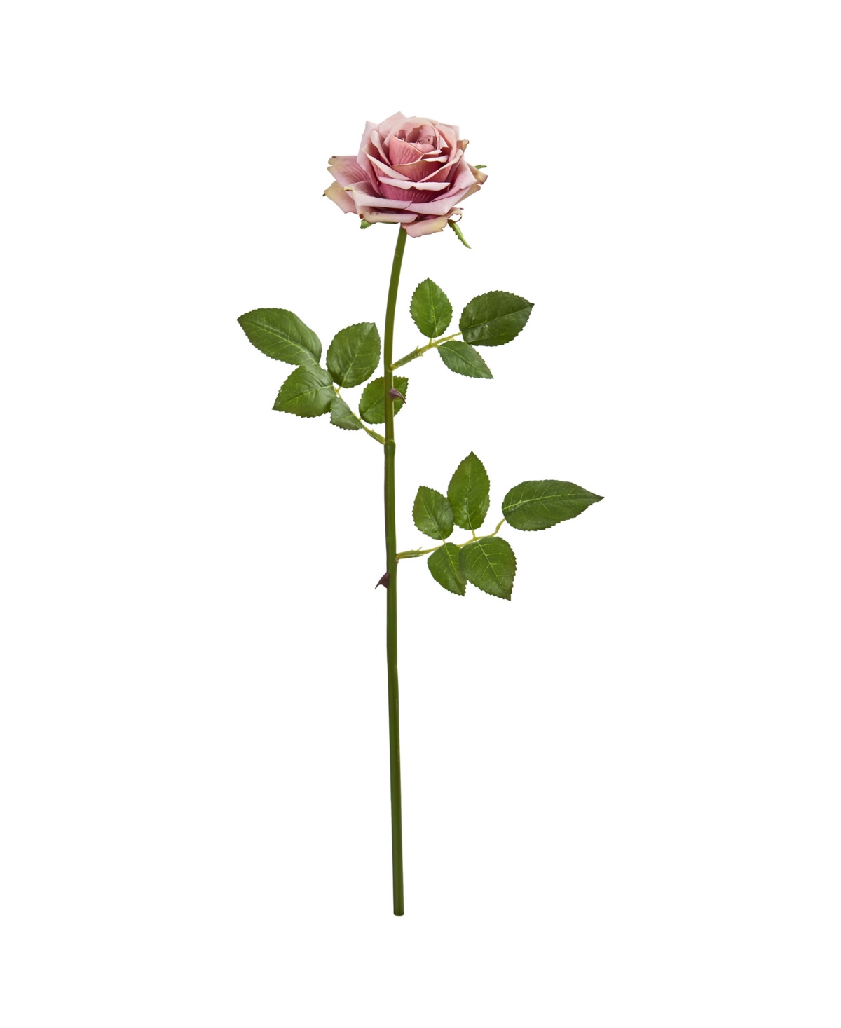 19" Rose Spray Artificial Flower (Set of 12) - Mauve