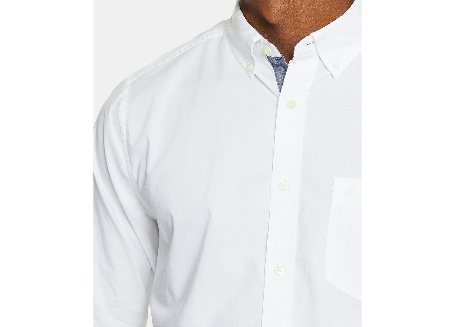 Men's Classic-Fit Stretch Solid Oxford Button-Down Shirt