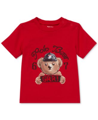 boys polo bear shirt