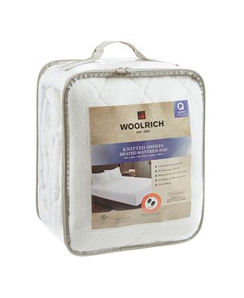 Woolrich heated sherpa mattress pad store