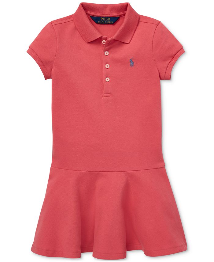 Polo Ralph Lauren Toddler Girls Polo Dress - Macy's