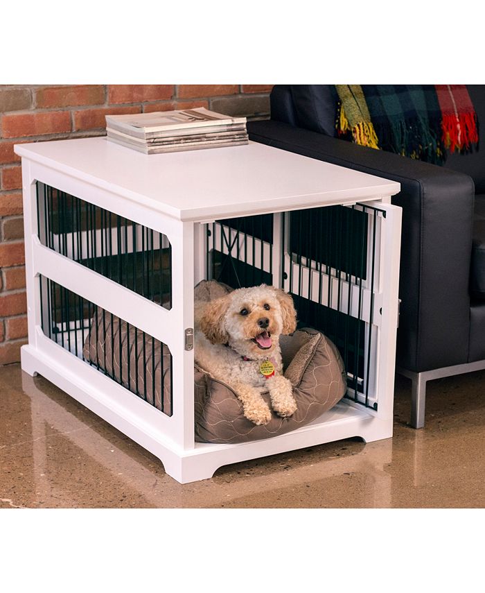 zoovilla Slide Aside Crate and End Table, White, Medium Macy's