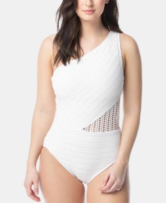 Coco Reef - Contours Suraya Crochet One-Shoulder One-Piece Swimsuit