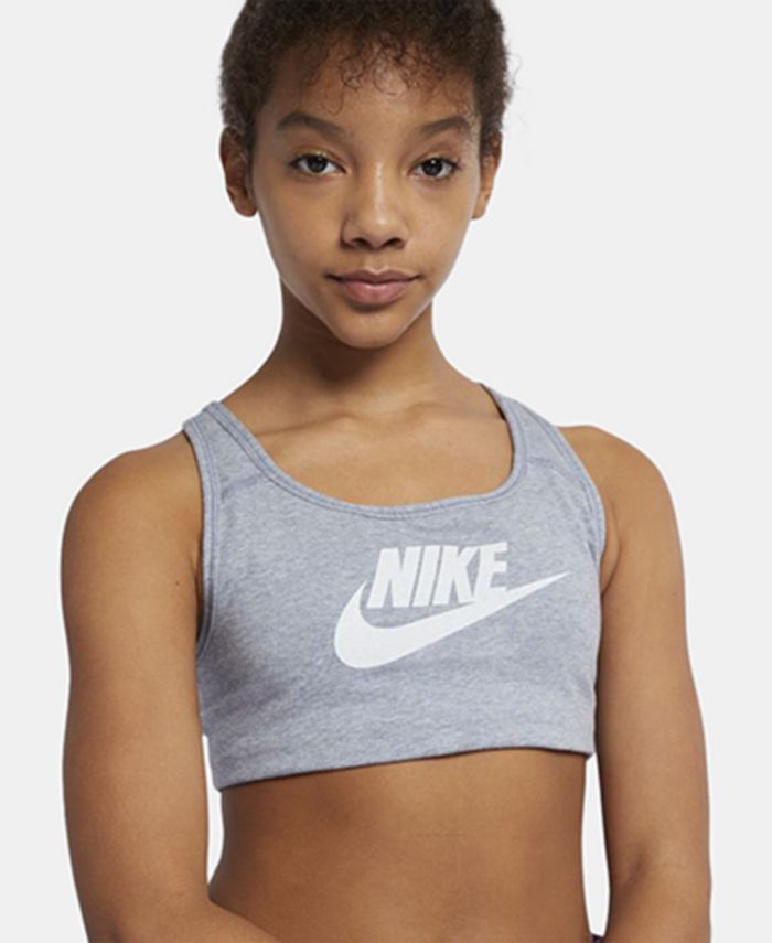 Nike Big Girls Logo-Print Sports Bra & Reviews - Underwear & Socks ...