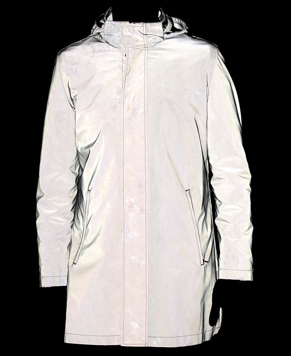 reflective calvin klein jacket
