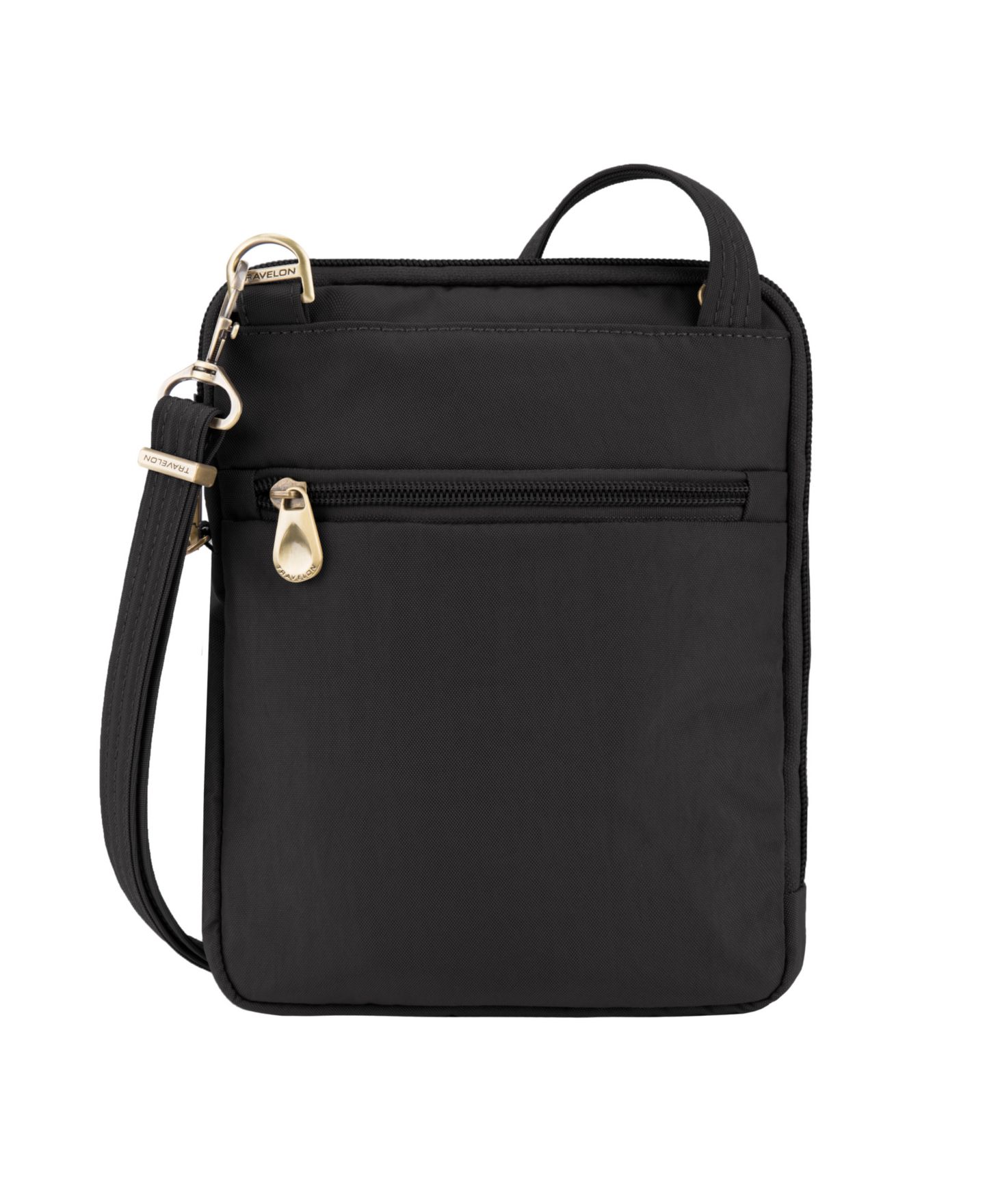 Сумка Travelon Signature Quilted Slim Pouch, цвет: Чёрный — фото 4