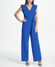 Ruffle Detail Jumpsuit