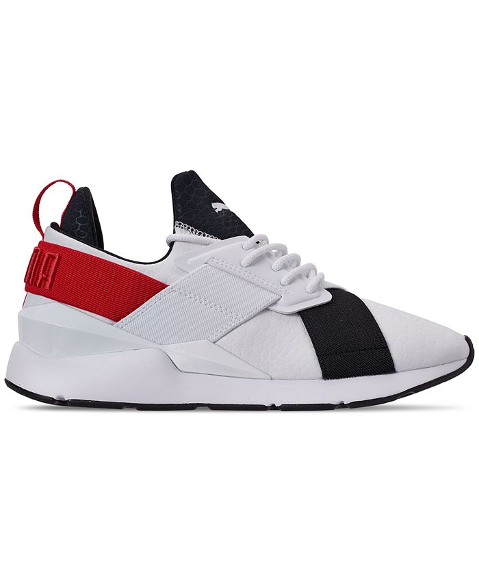 womens puma muse croc athletic shoe