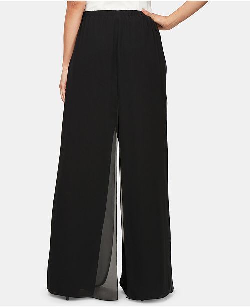 petite chiffon pants