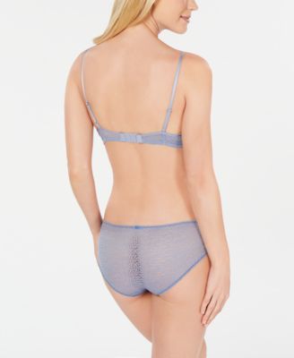 DKNY Modern Lace Sheer Demi Bra & Hipster 