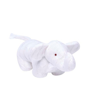 3 Stories Trading Cable Knit Snuggle Elephant