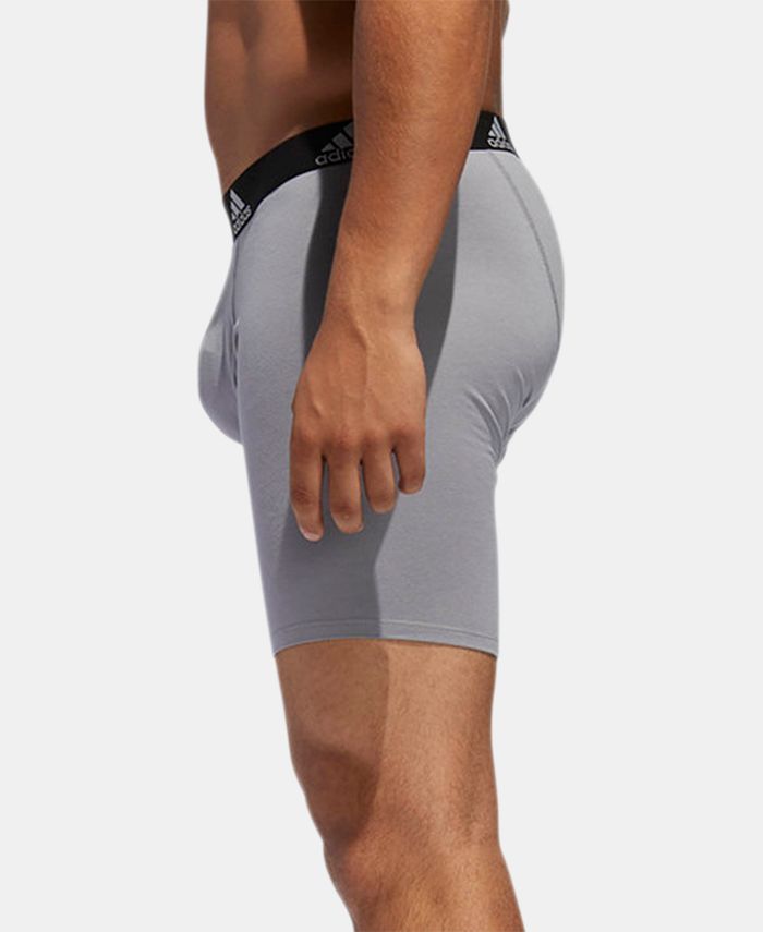 adidas Men's 3Pk. Cotton Stretch Midway Briefs Macy's