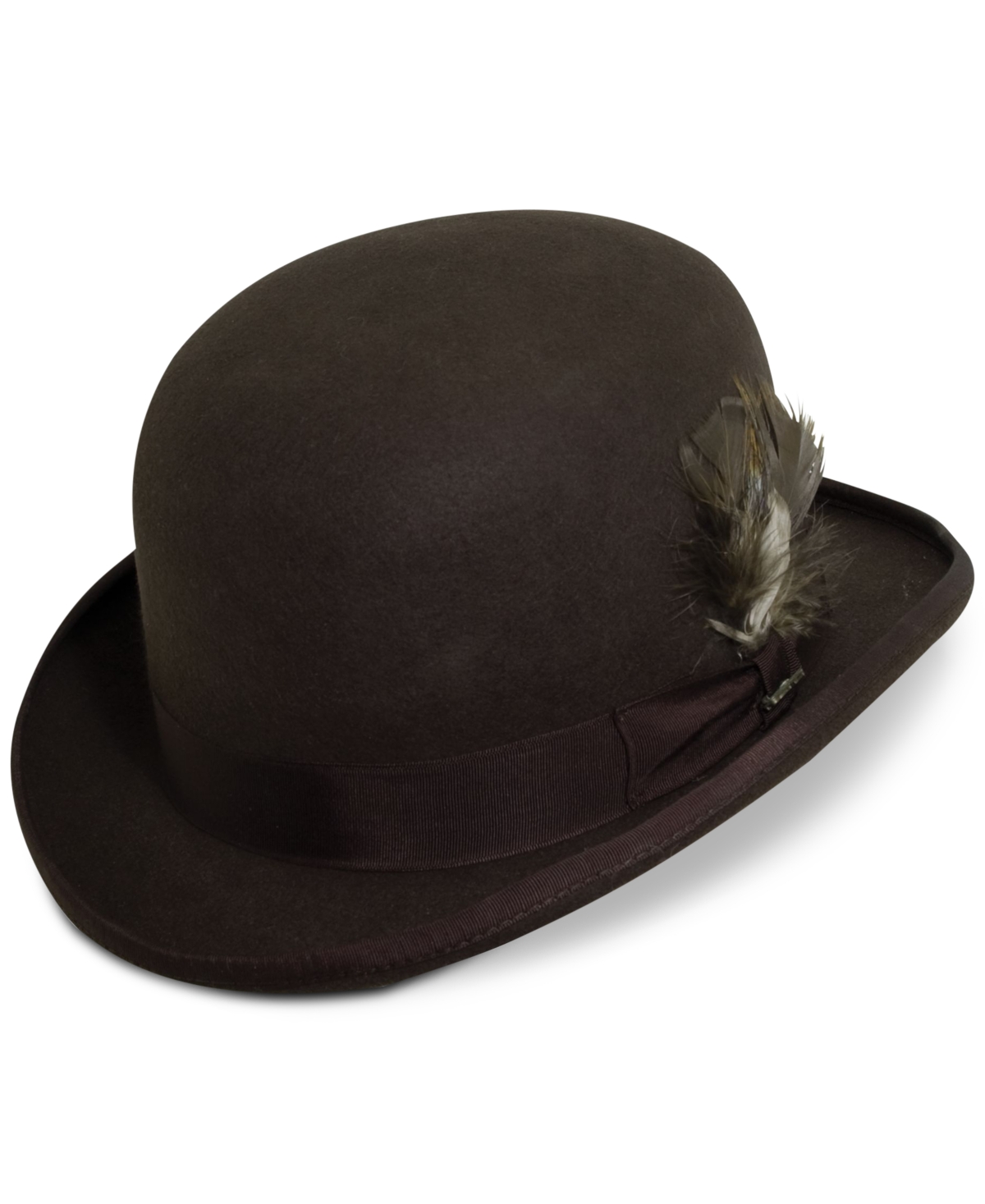 Men's Wool Derby Hat - Char