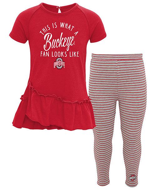 Outerstuff Baby Ohio State Buckeyes Cheering Ruffle Set Reviews