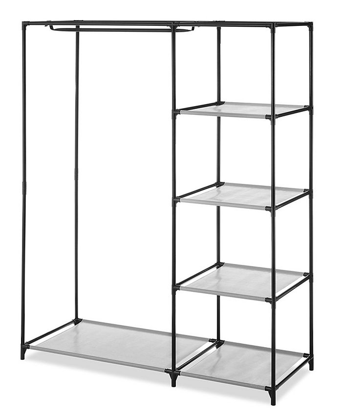 Whitmor freestanding closet wardrobe discount