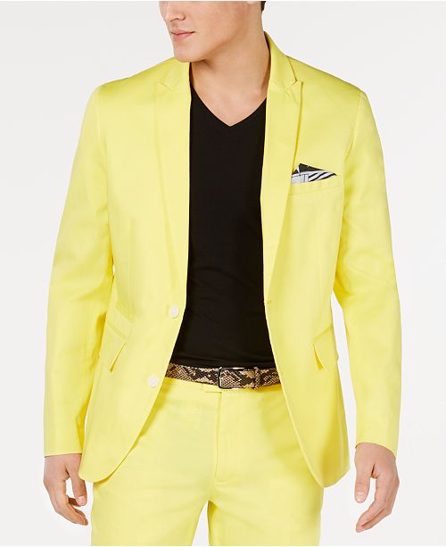 Inc International Concepts Inc Men S Pop Color Slim Fit Blazer