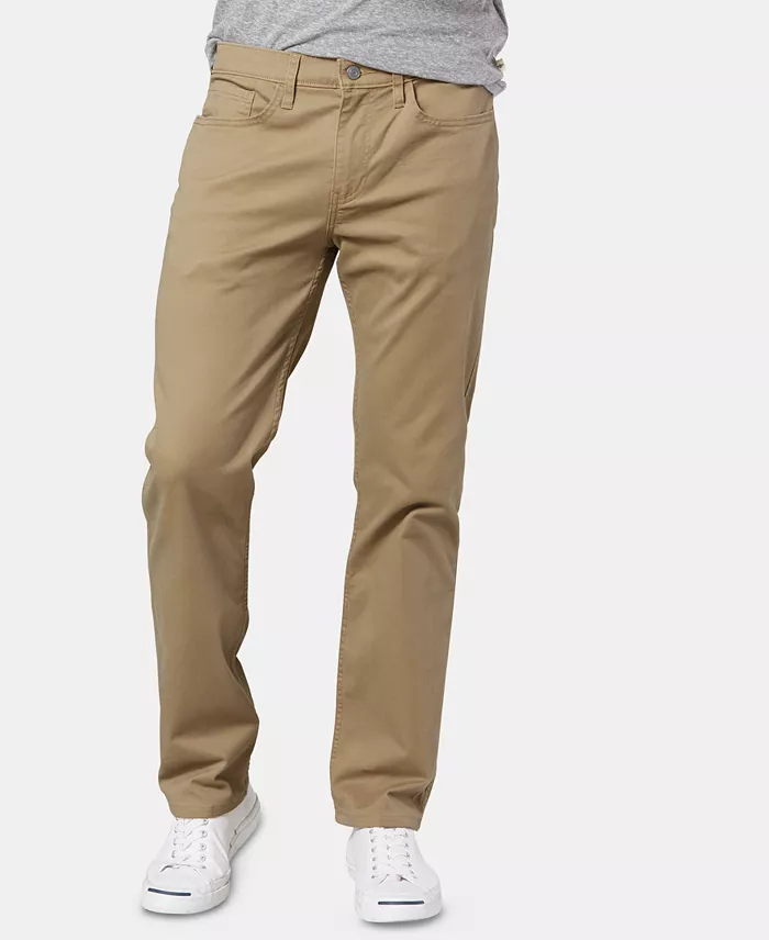 Men's Jean Cut Straight-Fit All Seasons Tech Khaki Pants