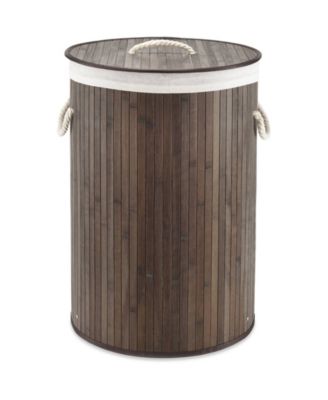 Whitmor - Round Bamboo Hamper